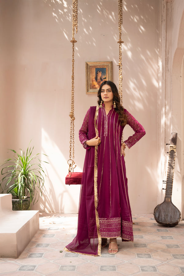 KURTI 106-MAGENTA HAZE
