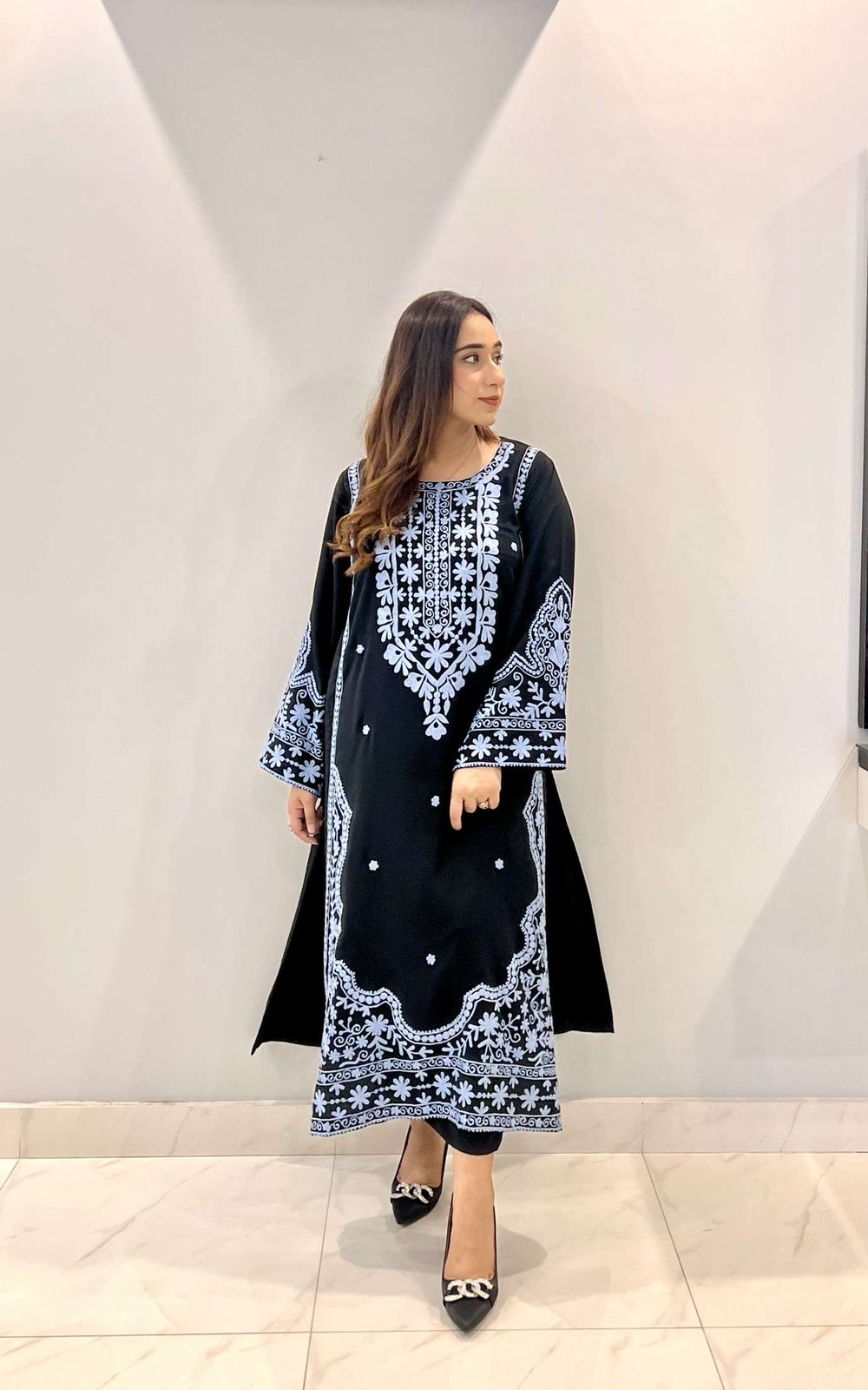 Black Embroidered two pc Manahils
Tunic embroidery 
Sak
Lulusar 
Maria b
Online shopping 
Sale 
New arrival 
New collection 
Fall seasons 
Eid collection 
Georgette fabric 
Crepe fabric 
Manahils designer 