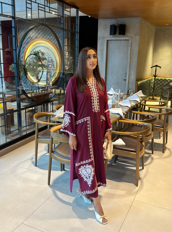 Majestic Spade Georgette Fabric
